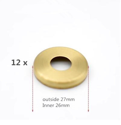 M10 See Durcheinander Gefaltet Runde Kappe Glas Keramik Mund Kappe Hohl Rohr Abdichtung Runde Blatt Beleuchtung Zubehör DIY Lampenschirm Abdeckung: Blau