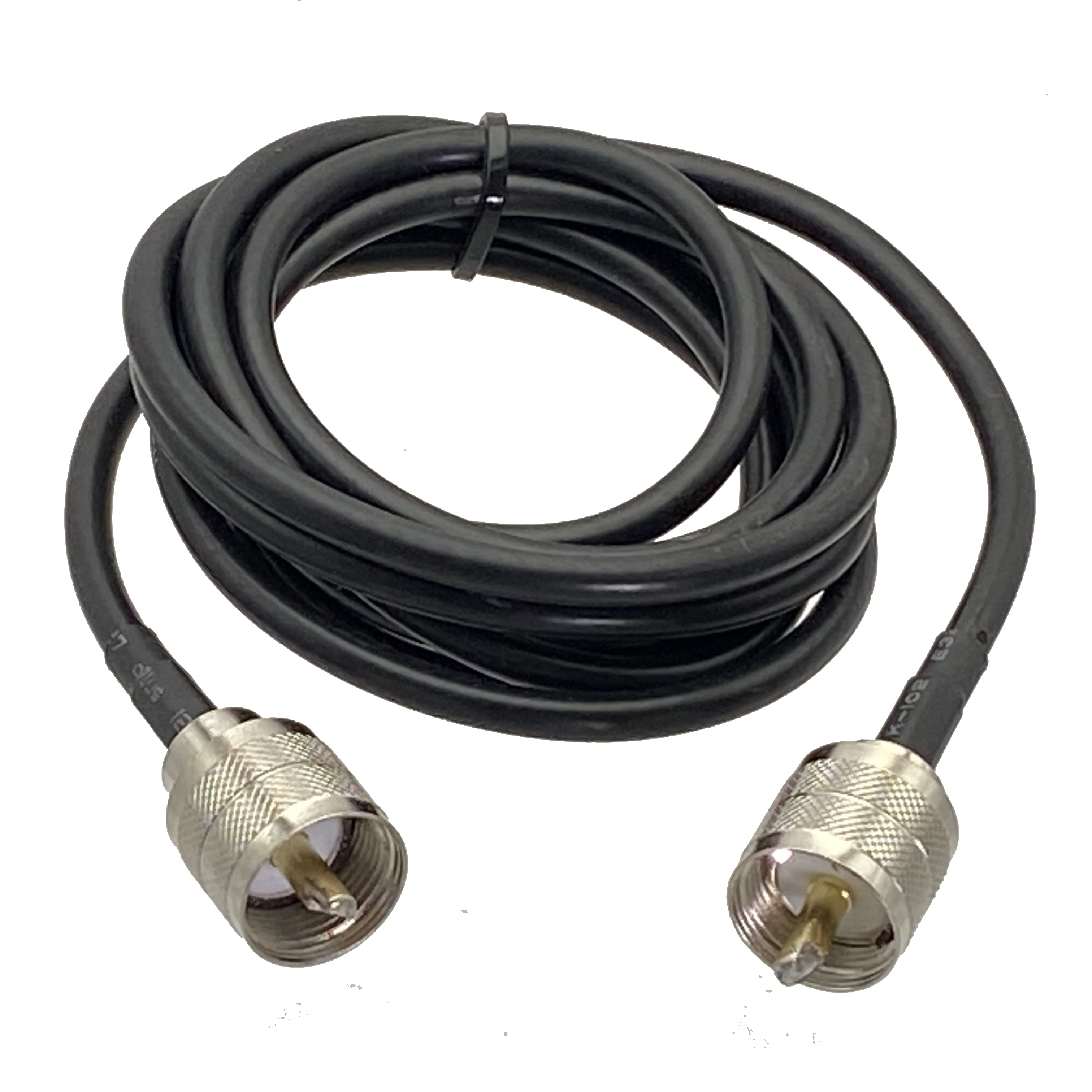 RG58 Cable UHF PL259 Male Plug to UHF PL259 Male Plug Connector RF Jumper Pigtails Wire Terminal Straight 6inch~50M