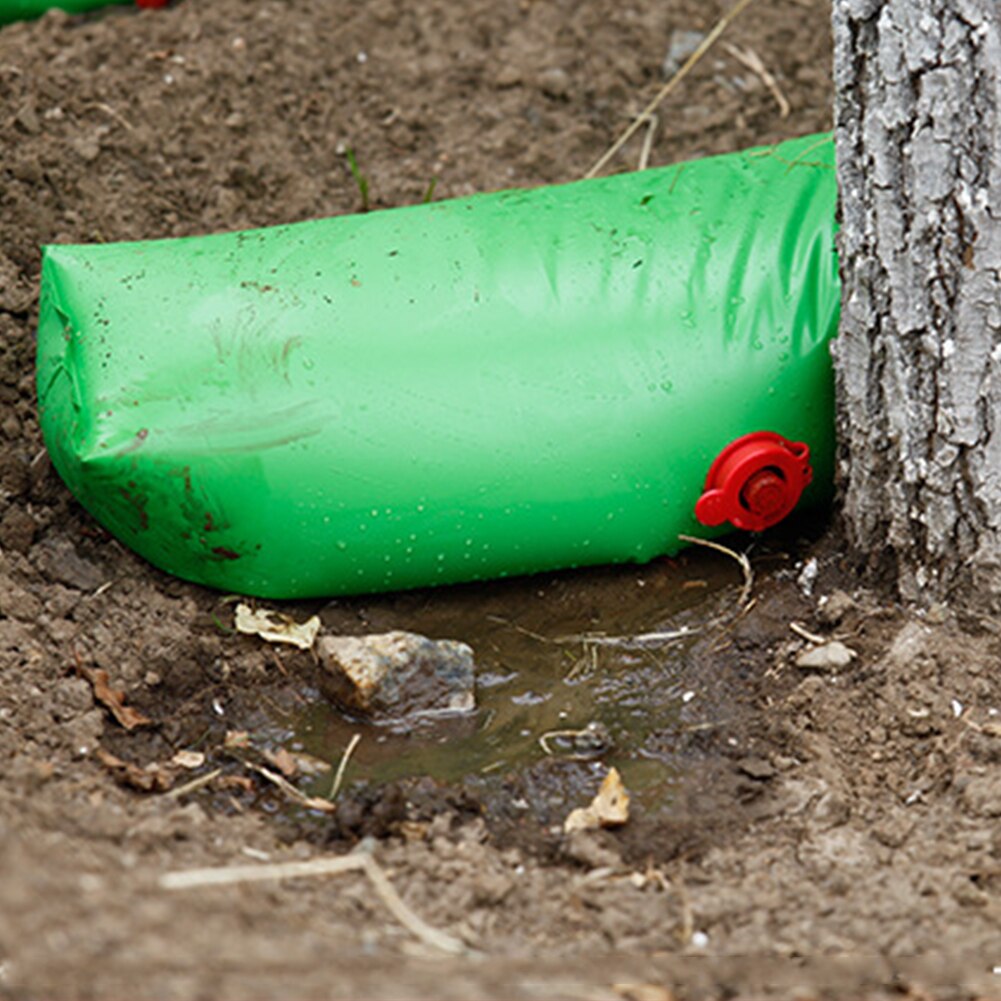 Träd effektiv användbar droppbevattning trädgård långsam frisättning automatisk hastighet justerbar återanvändbar växt pvc bevattningspåse med munstycke
