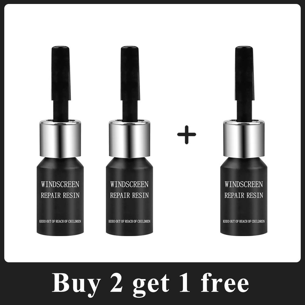 Car Glass Repair Window Cracks Gone Kit Remove Scratch Automobile Truck Motorcycles Broken Repair Windscreen Crack Recovery Set: Orange