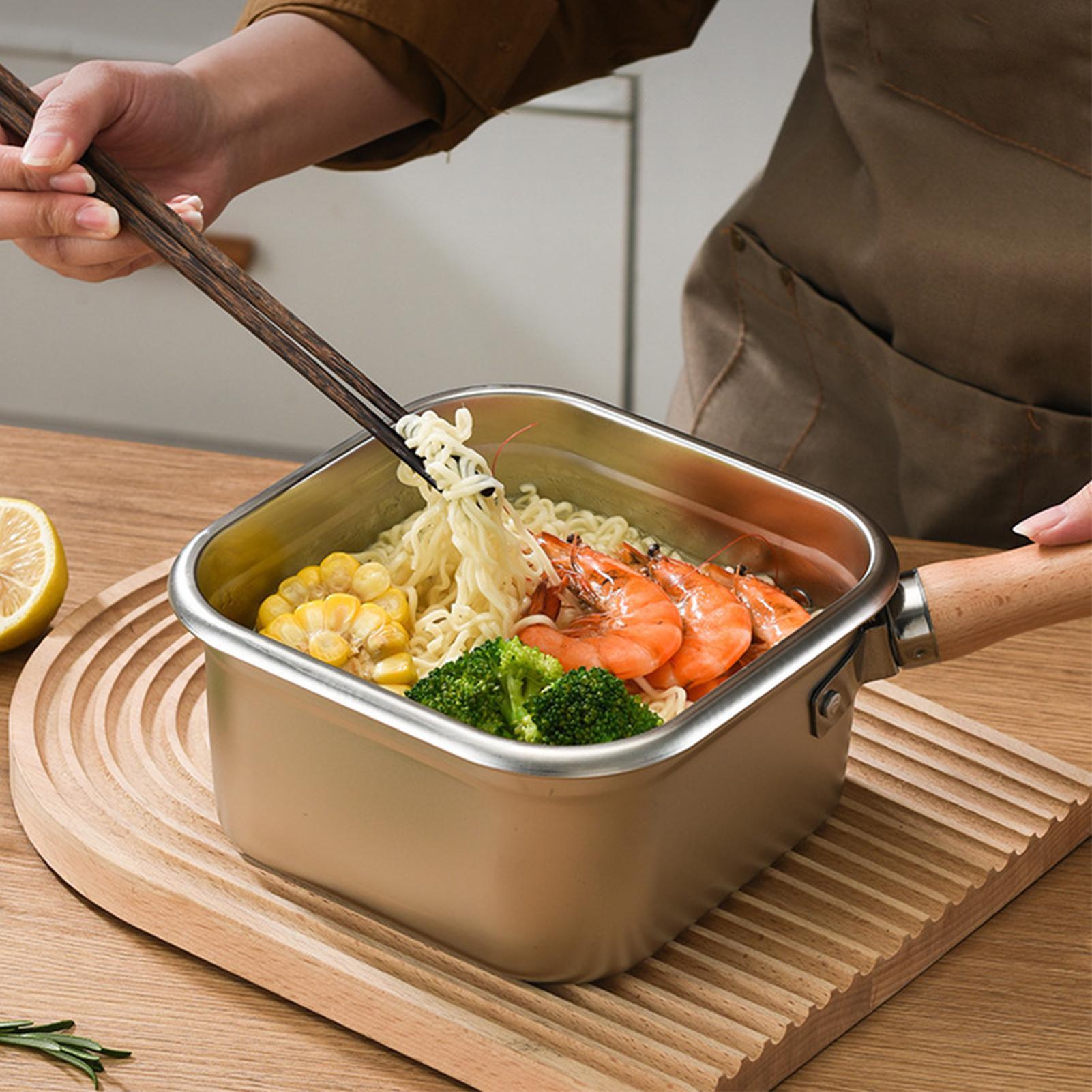 Frityrgrytesett i rustfritt stål, bærbar fiskefrityrkoker med oljedryppstativ, firkantet frityrgryte, japansk oljebesparende frityrkoker