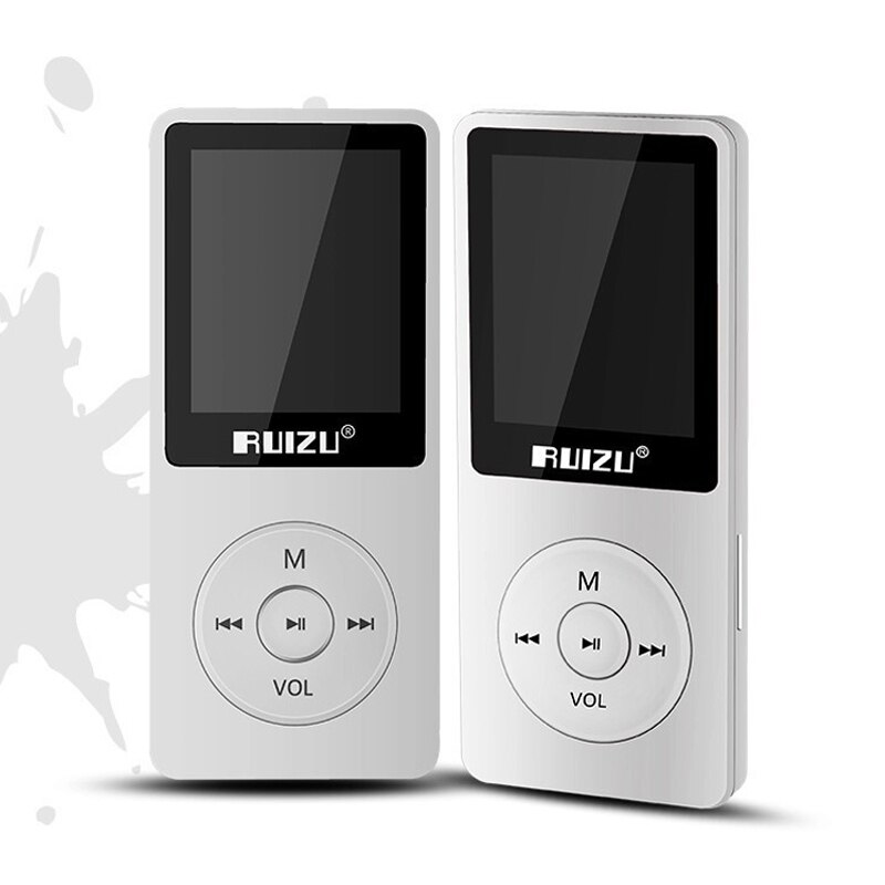 RUIZU X02 lettore MP3 ultrasottile con schermo Mini lettore musicale 4G supporto Radio FM registratore vocale E-book lettore Audio Video Walkman