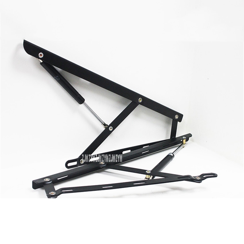 63/75/90cm Bett Hydraulische Stange Möbel Hydraulische Bar Heber Tatami Pneumatische Unterstützung Bett Kasten Mechanismus Zubehör frühling Scharnier