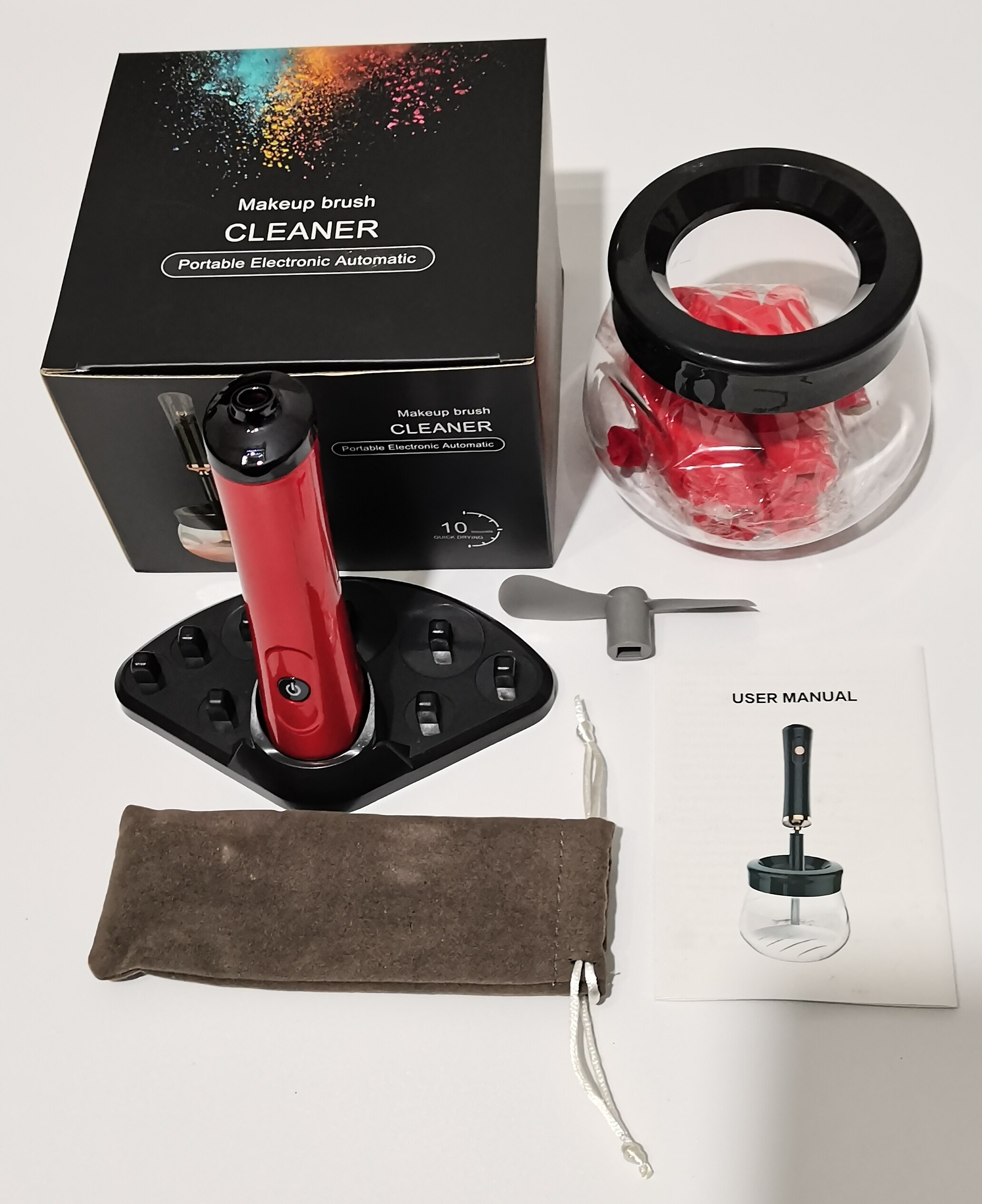 ZOREYA urządzenie robić czyszczenia pędzli suszarka szybkie i profesjonalne czyszczenie narzędzie głęboko umyć większość rozmiarów szczotki