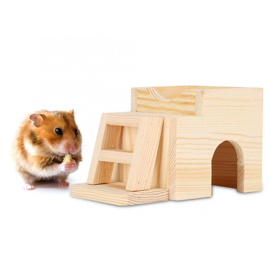 Small Animal Wooden Bite Resistant Hamster Sleepin... – Grandado
