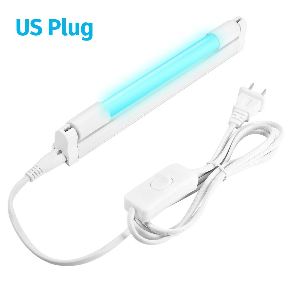 8/10W UV Germicidal Light LED UVC Light Bulb Room Lamp Disinfection Bacterial For Home Killing 99% Air Mites Germicidal Lamp: 8W 110V