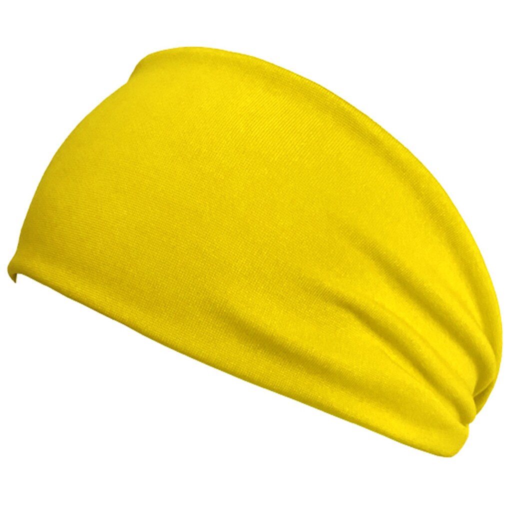 14 farger unisex absorberende sykling yoga sport svette pannebånd svettebånd for menn kvinner yoga hårbånd hodet svettebånd: 02