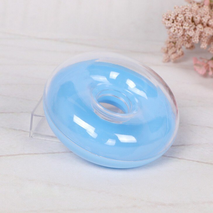 6 stk plastik donut slik baby shower plastik kasser bryllup baby fuldmåne fest slik snacks favor boks: 2