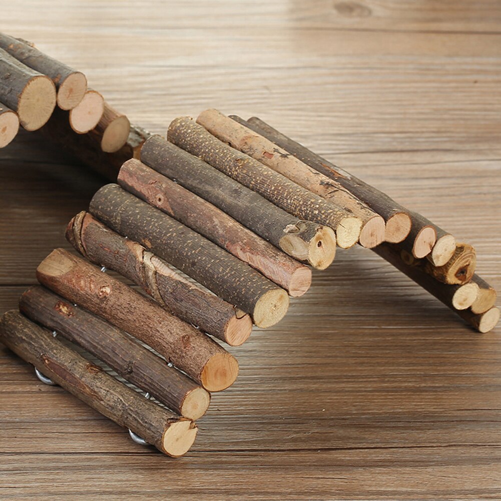 Non Toxic Hamster Training Tool Scorpions Escape House Pet Toy Eco-friendly Durable Turtle Chew Safe Molar Ladder Wooden Fence