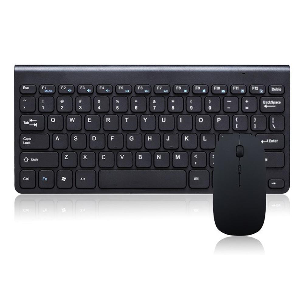Mini 2.4GHz Wireless Keyboard And Mouse Set Waterproof For Mac Apple PC Computer