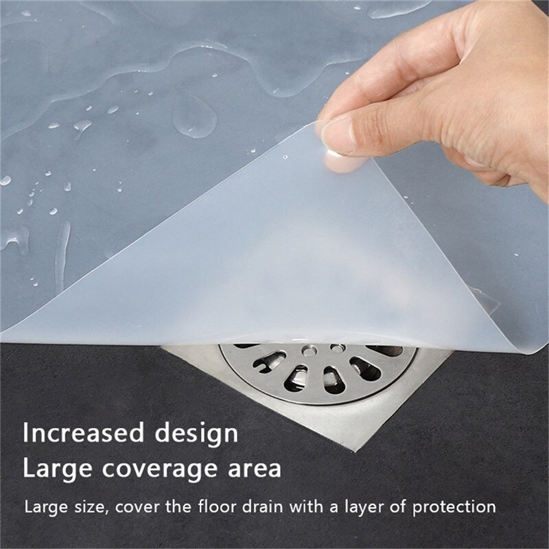 Coussin Anti-odeur en Silicone pour vidange pour sol de salle de bains, couverture Anti-odeur pour toilettes, bouchon d'eau d'évier, accessoire