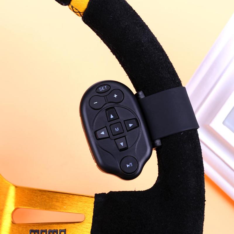 VODOOL-volant de volant universel de voiture | Kit de télécommande Auto à infrarouge sans fil CD DVD MP3, voiture Ekectronic