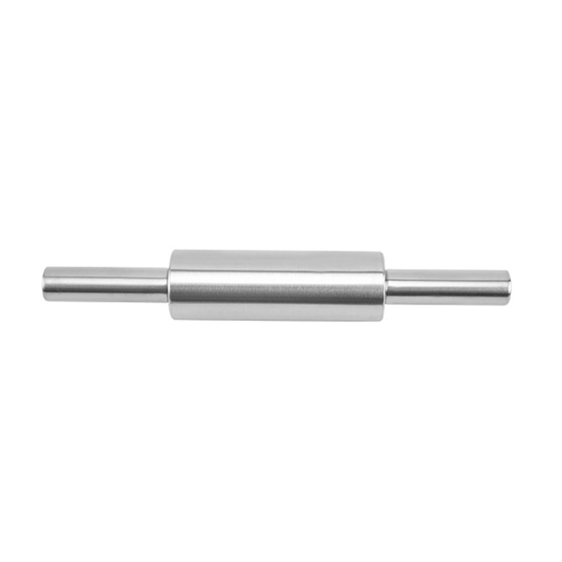 Stainless Steel Rolling Pin Non Stick Craft Baking Creation Stainless Steel Rolling Pin For Cakes Cookies Pasta Dough Pizza: 43cm