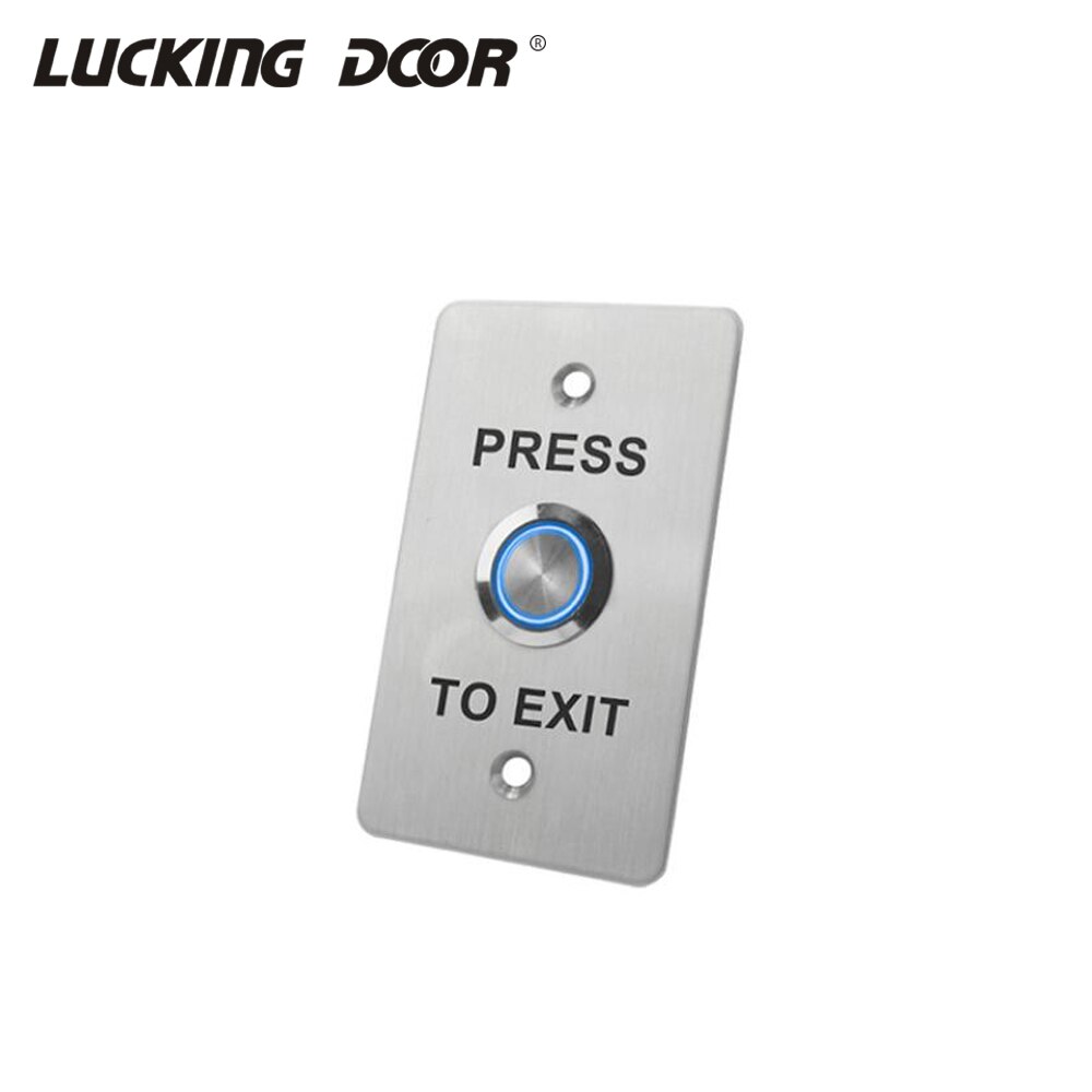 Stainless steel door Release Switches Exit button Press To Exit Button Suitable For Door Access Control System Kit S850L