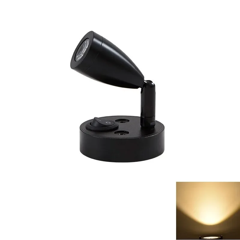 12V LED Interior Reading Lights Switch Campervan Boat Portable Auto Interior Lamp RV Camper Accessories: Clear