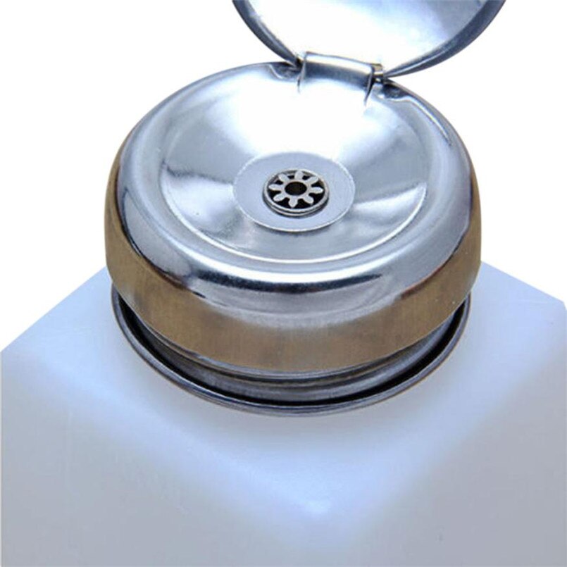 MENOW Nieuw 1 PC 200 ML vloeistof voor Alcohol Druk Nagellak Remover Dispenser Cleaner Pompen Fles Nail Art gereedschap 07.11