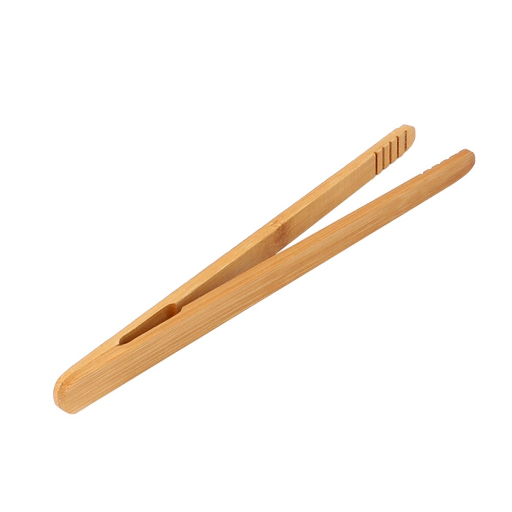 Bambus klip håndlavet anti te klip naturlig bambus te pincet tang holder tekopklemme: -en