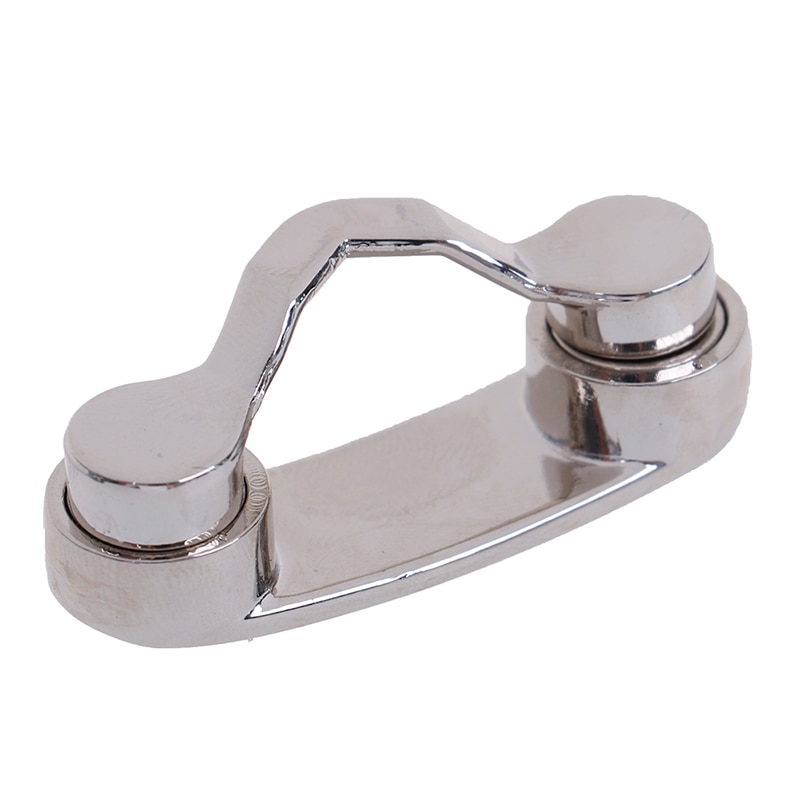 1 Pcs Zilver Zinklegering Magnetische Bril Houder Zonnebril Clip Universele Voor Moeder Vader Hang Magneet Haak Shirt