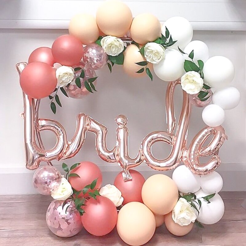 1 st plaströr bröllopsdekoration kransställ ballonggirland cirkel runda balongbågar baby shower bakgrunder dekor 100cm