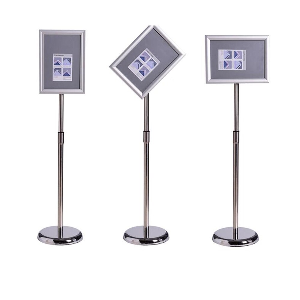 Floor Sign Stand A3 Floor Poster Menu Frame Lifting Billboard Hotel Door Guide Advertising Banner Floor Stand Signage Rack