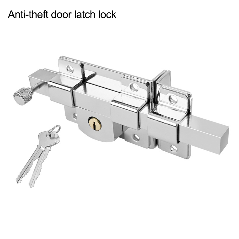 1 set hekpoort oude stijl buitenslot anti-diefstal deurslot mechanisch dagslot voor ijzeren deuren houten deuren tuinhekken