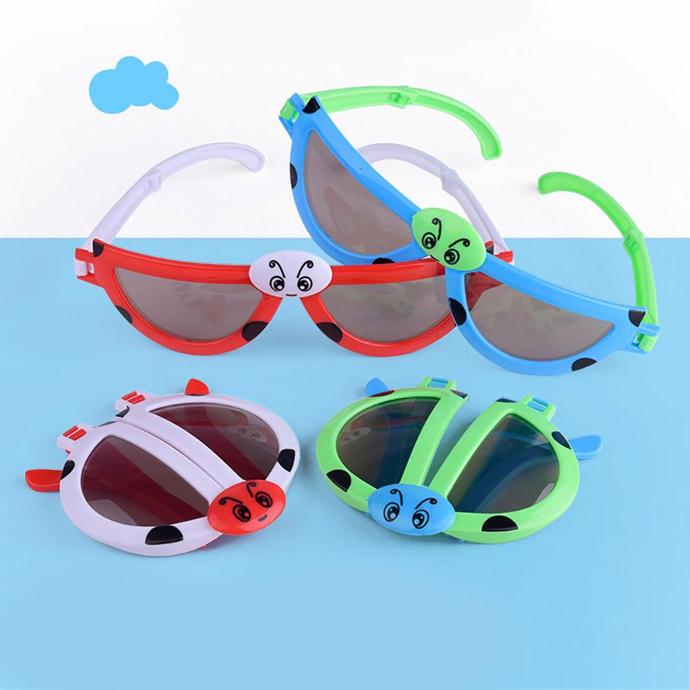 Opvouwbare Kids Outdoor Zonnebril Meisjes Jongens Bril Schattige Kind Eyewear Shades Goggles