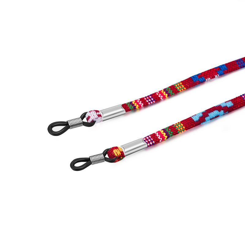 Praktische zonnebril nekkoord koord houder veelkleurige bril lanyard houder etnische touw brillenketting: 10
