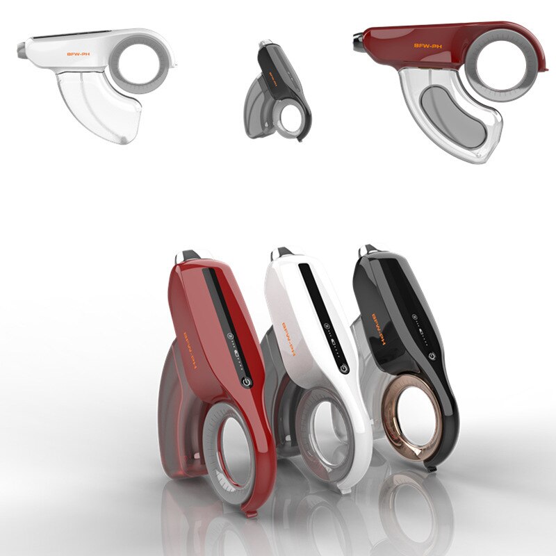 Pistola a spruzzo nano portatile polverizzatore atomizzatore senza fili elettrico luce blu pistola di disinfezione ricaricabile USB per giardino ufficio