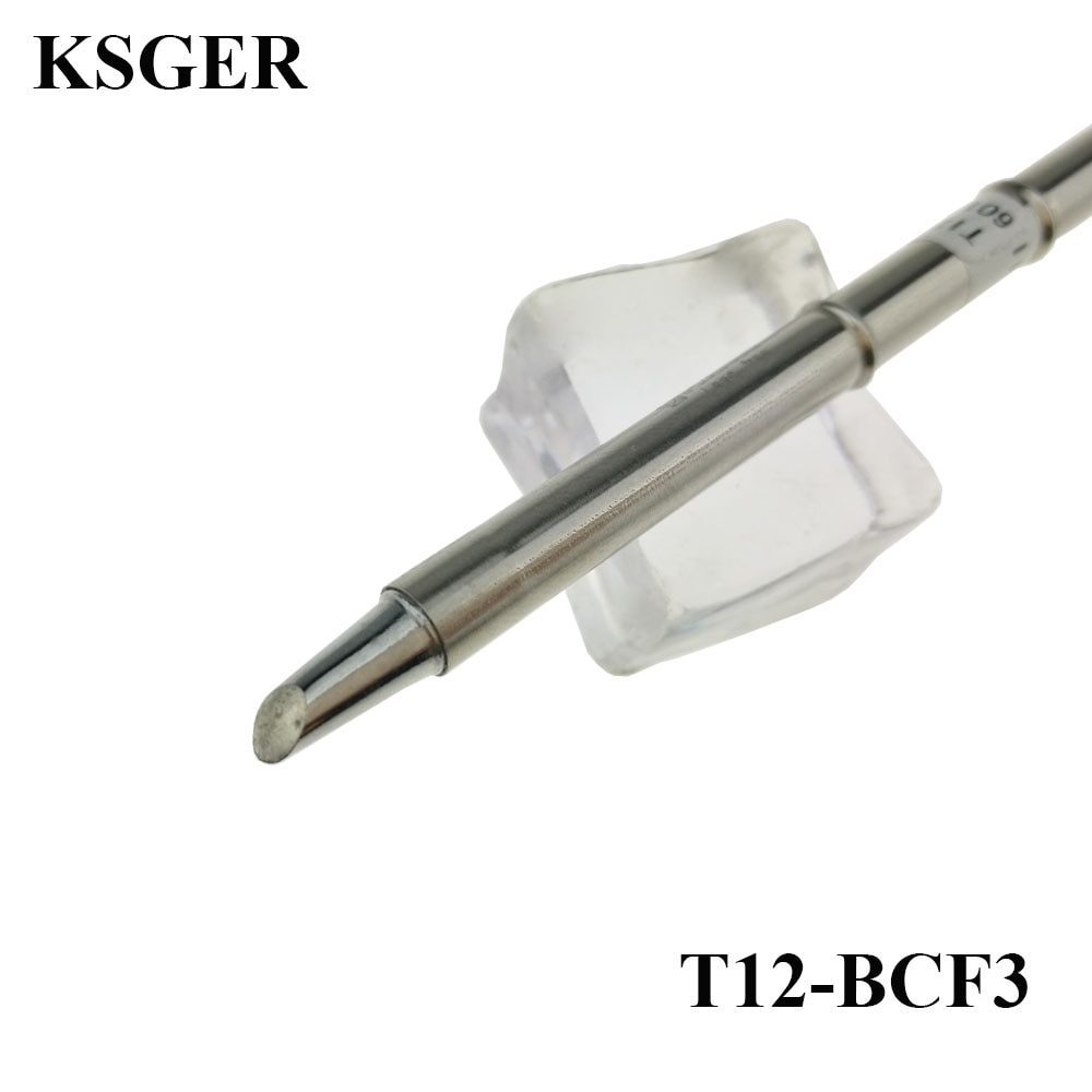 KSGER T12-BCF3 Electronic Soldering Tips 220v 70W Solder Iron FX-951 Soldering Station Welding Tools T12 Handle Lead-Free