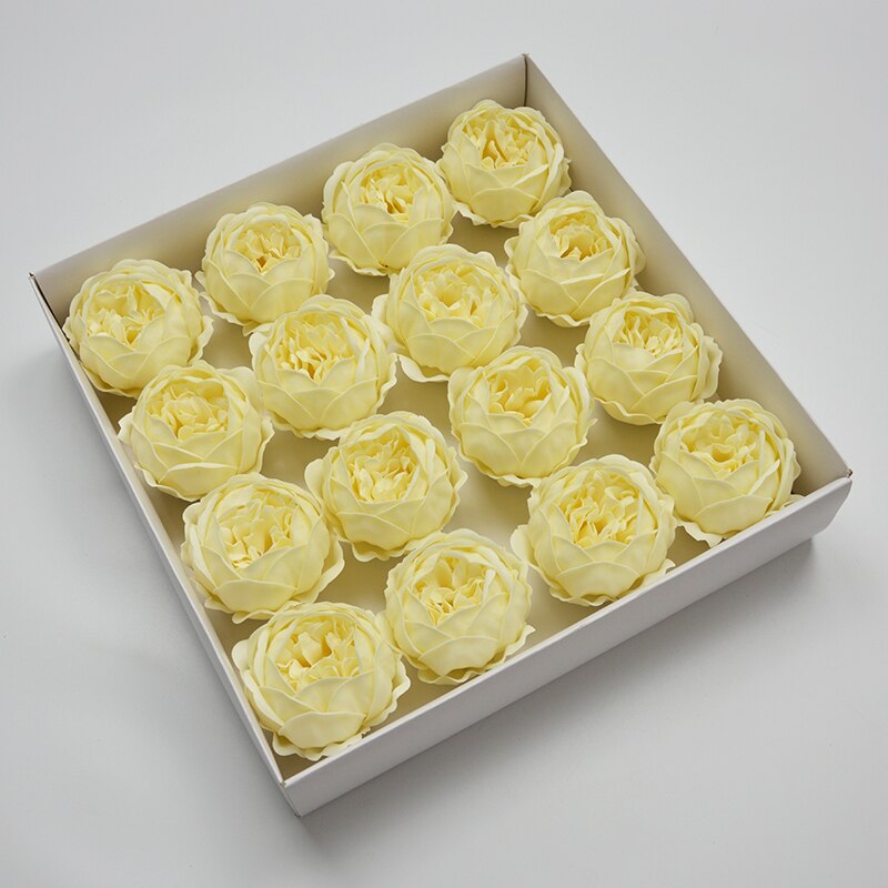 Kunstige sæbe blomster stort pæonhoved valentinsdag diy bryllup hjem dekoration hånd fower kunst: Mike white