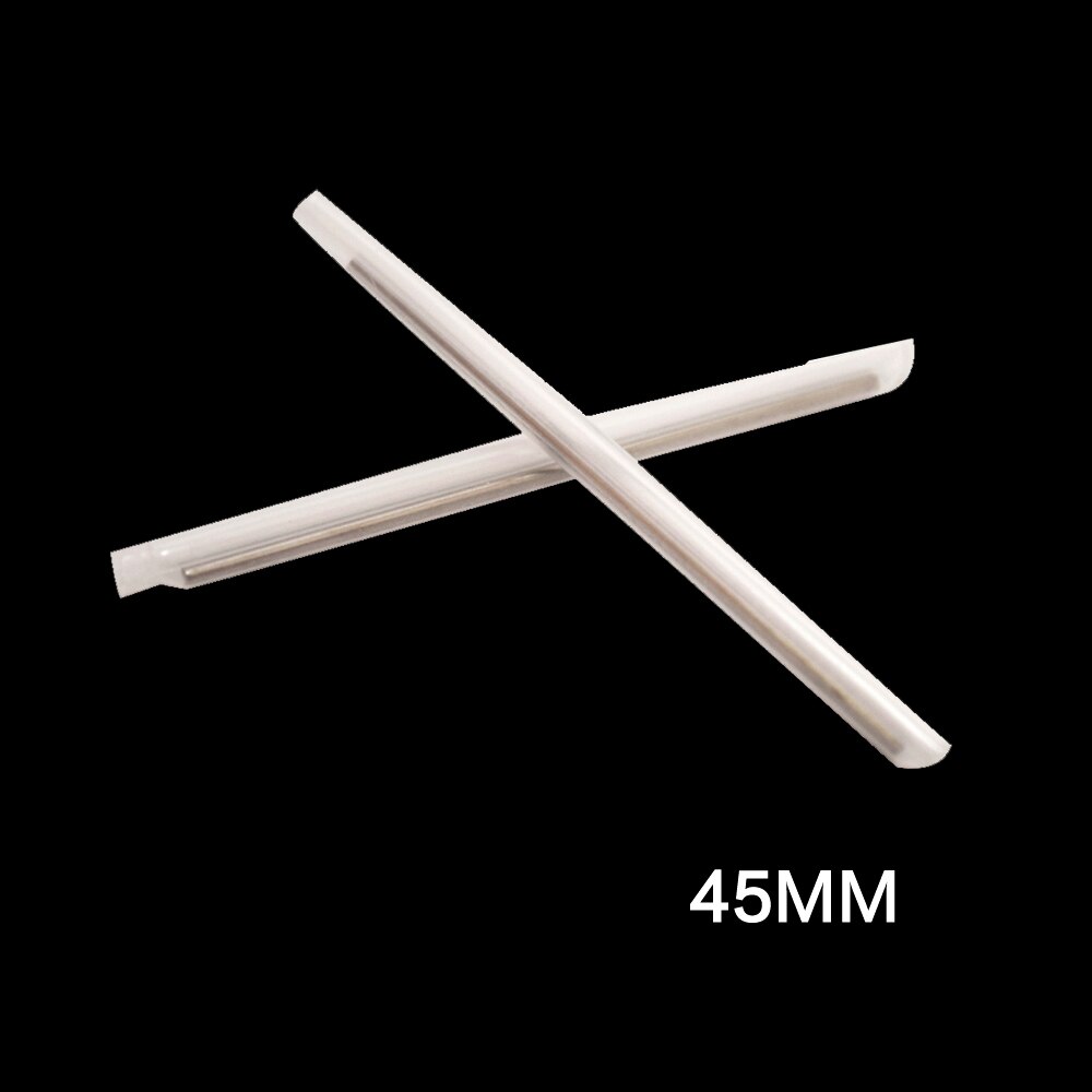 1000pcs/lot 40mm 45m 60mm Fiber Optic Fusion Protection Splice Sleeves Heat Shrink Tube Fiber Optic Melt Tube: 45mm