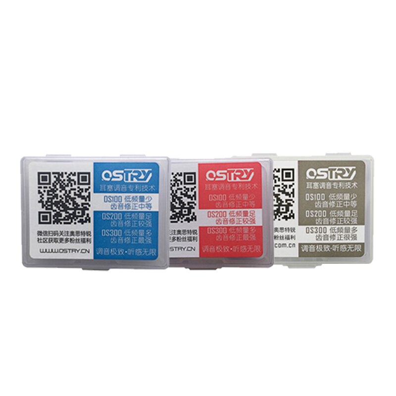OSTRY OS100 OS200 OS300 Earphone Turning Tips for Hifi earphones KC06A KC06 KC08 KC08T