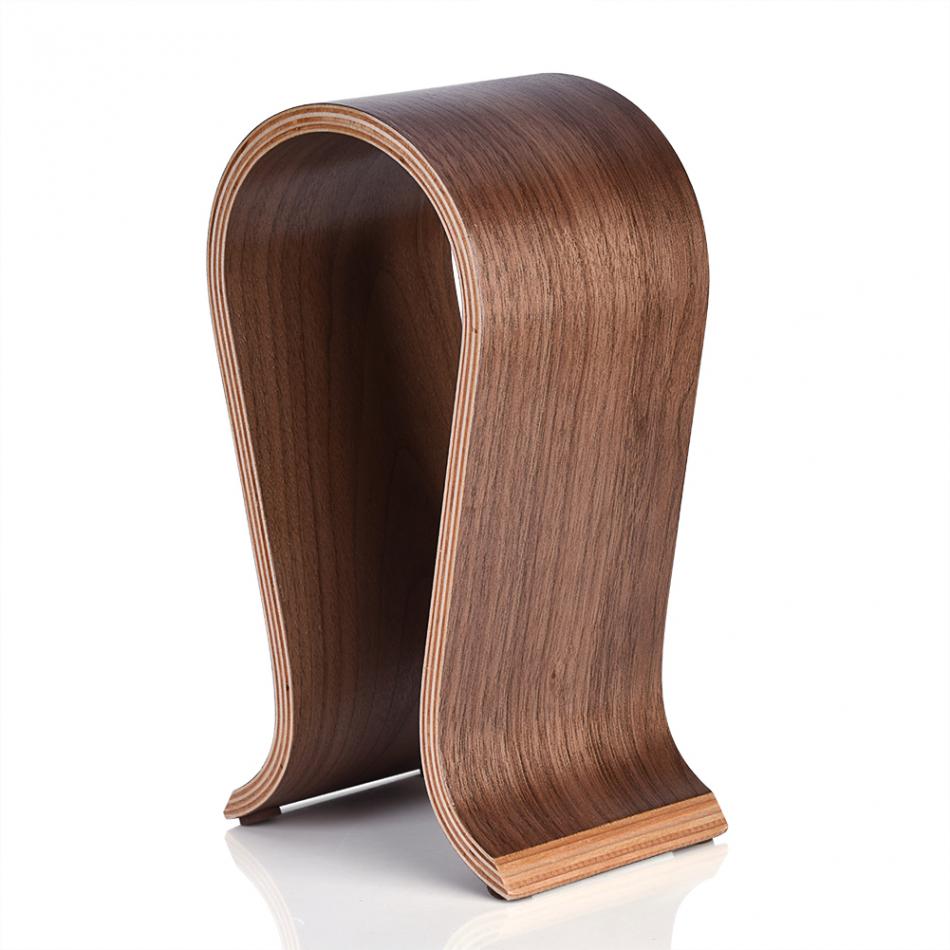 VBESTLIFE U bilden Holz Kopfhörer Stand Halfter Universal- für Sony Headset Schreibtisch Anzeige Regal Gestell KleiderbüGel Stand Halterung für AKG