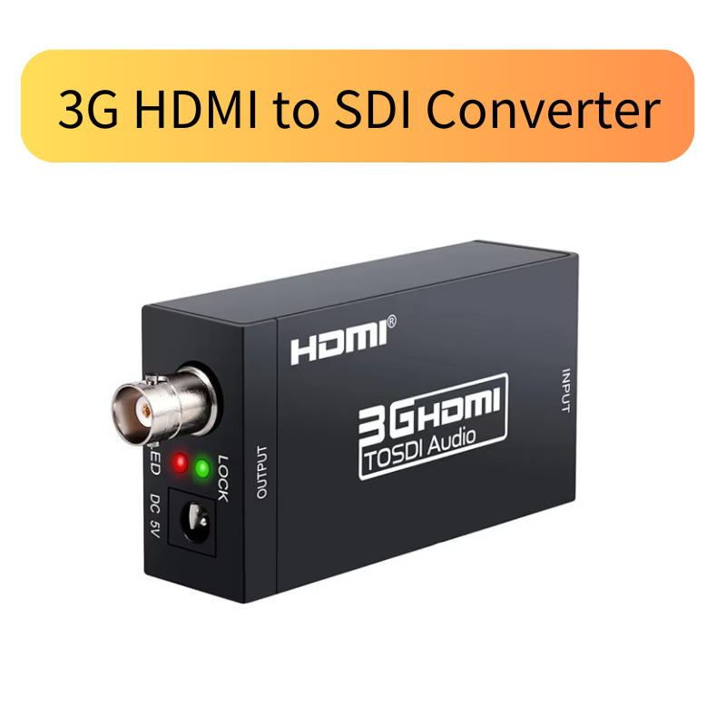 3g hdmi til sdi konverter lyd hd-sdi adapter bnc 1080p dac konverter til skærm hdtv