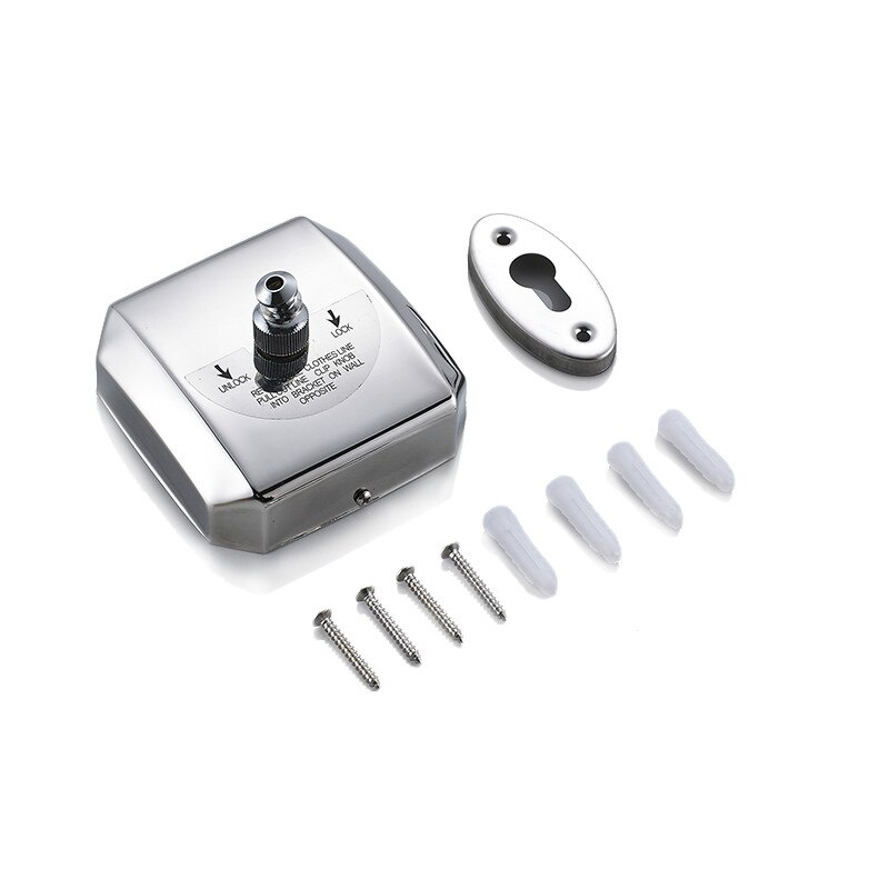 Retractable Clothesline Indoor Outdoor Laundry Hanger Clothes Dryer Clothes Drying Rack Rope Telescopic Invisible Clothesline: 2