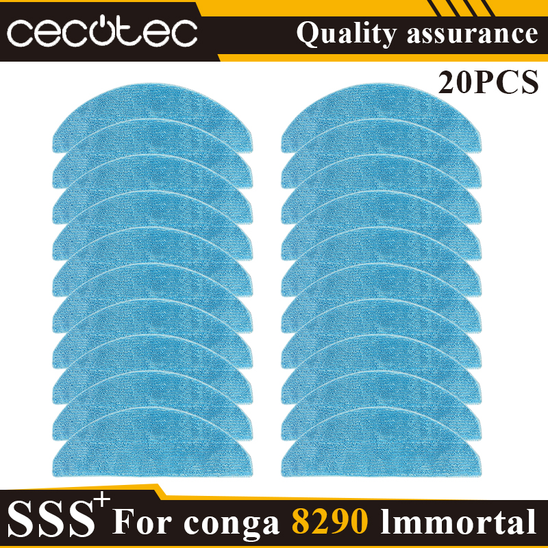 Compatibile con Cecotec conga 8290 immortale/7490 immortale Mocio Filtro di ricambio Accessori Pezzi di ricambio: Luce Verde