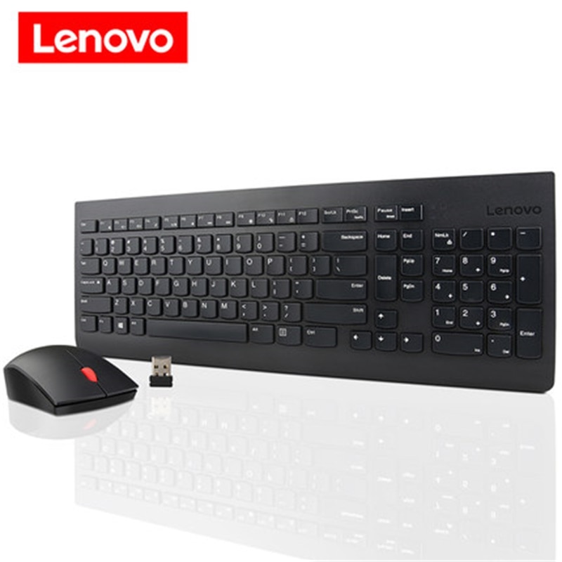 Lenovo toetsenbord ultra-dunne chocolade draadloze toetsenbord muis set laptop desktop PC stille waterdichte spel kantoor mouse4x30M39458