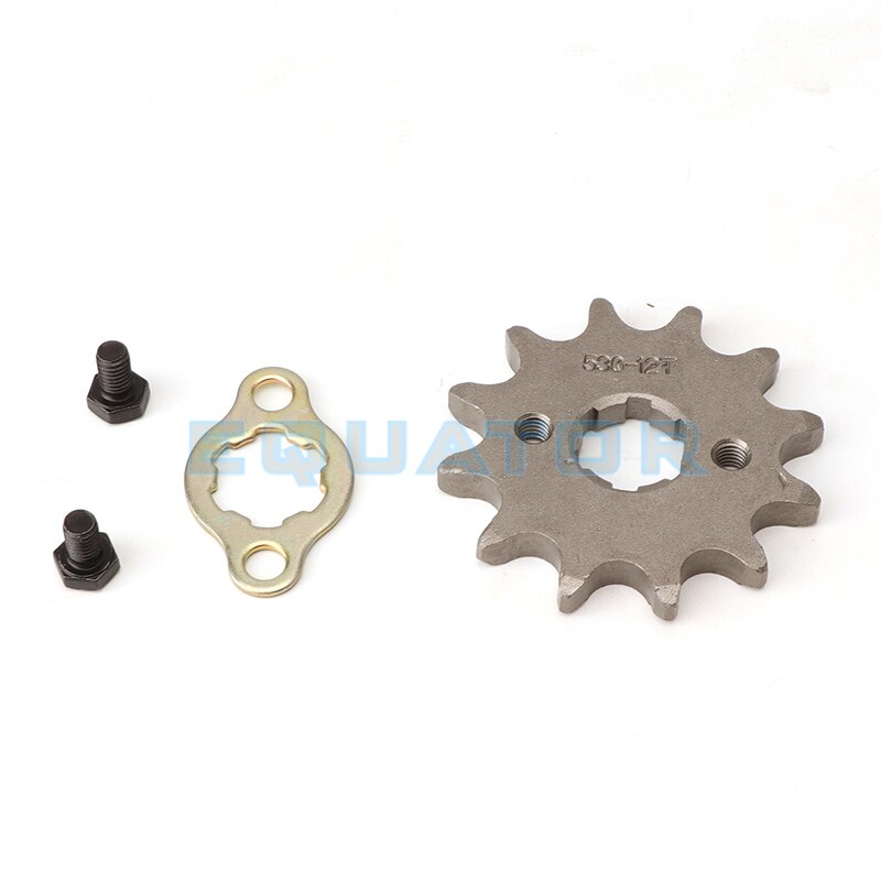 530 Ketting 20Mm 10 11 12 13 14 15 16 17 18 19 20 21 Tanden Voor Motor Tandwielen voor 200 250cc Dirt Bike Atv Quad Buggy Motor: 12T
