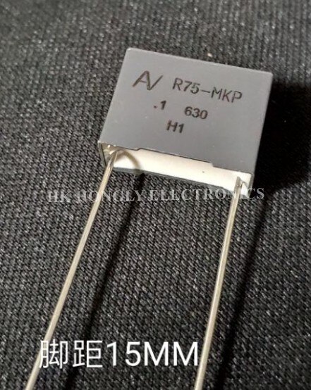 30PCS R75-MKP R75 MKP 0.1UF 250V 400V 630V .1 250 1. 400 .1 630 P=15mm Film Capacitor: 0.1UF630V