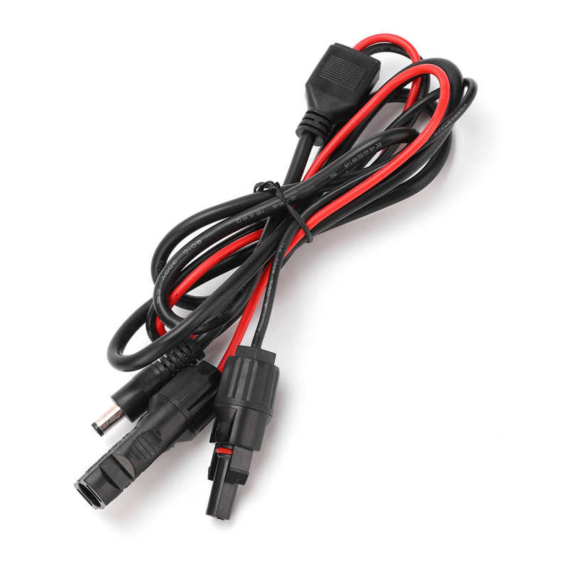 DC5521 Connector Solar Charge Cable HighFrequency for Electrical Appliances 300V
