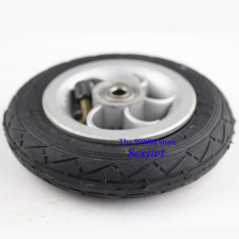 5X1 Pneumatic Tire With Inner Tube Electric Vehicle 5 Inch Inflation Wheel Using Metal Hub 5 Inch Pneumatic Wheel Gocart Caster