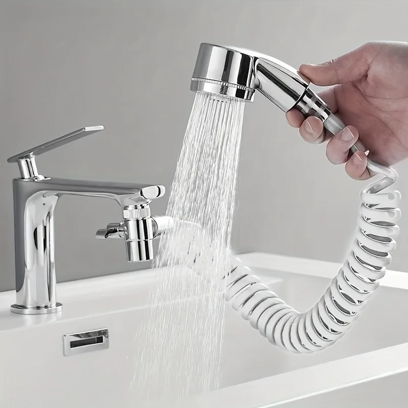 extensor de grifo, cabezal de ducha externo, adaptador de grifo de baño, accesorio, grifo de lavabo, juego de cabezal de ducha externo