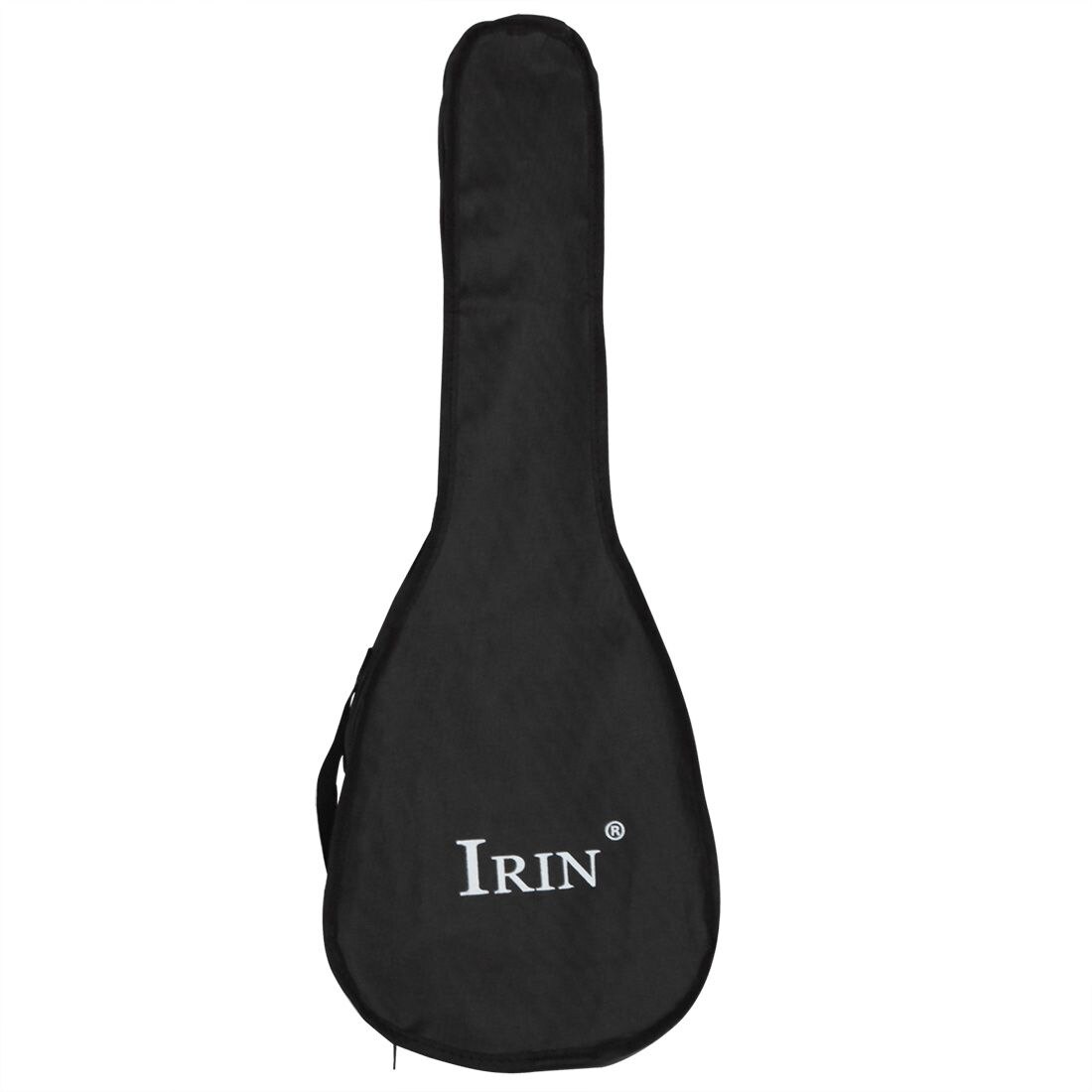 IRIN Black Portable Ukulele Bag Soft Case Monolayer Bag Single Shoulder Backpack Padded: A2