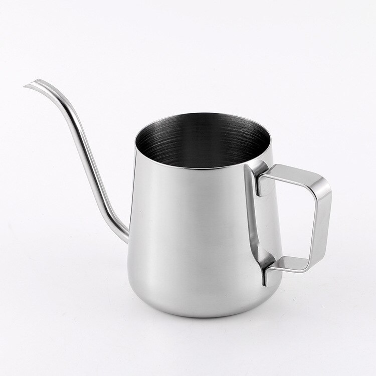 Kaffe kander 350ml rustfrit stål dryp og filter type, fin mund og lang mund kande hjemme kaffebar konkurrence brug