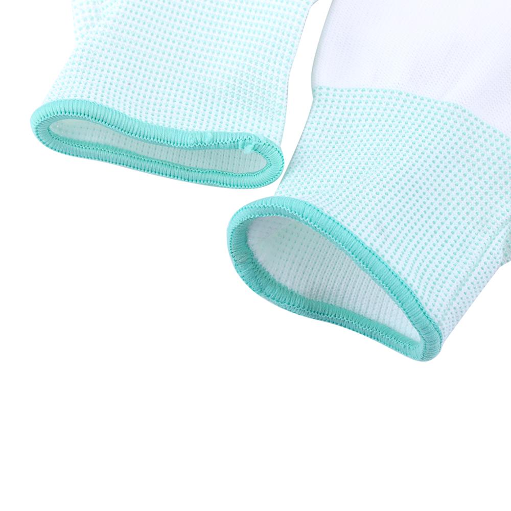 1 paar Antistatik-handschuhe Anti Statische ESD Elektronische Arbeits Handschuhe pu beschichtet Palme beschichtete Finger PC Gleitschutz für Finger Schutz