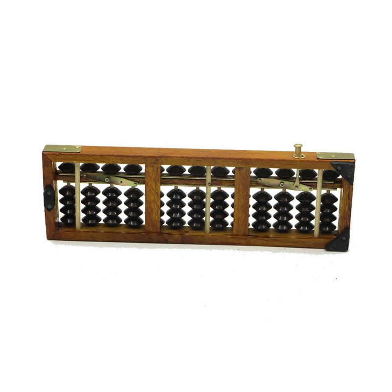 Houten Frame Klassieke Oude Rekenmachine Abacus Soroban Kunststoffen Kraal Speelgoed Ontwikkelen Kid 'S Wiskunde Abacus Intelligentie