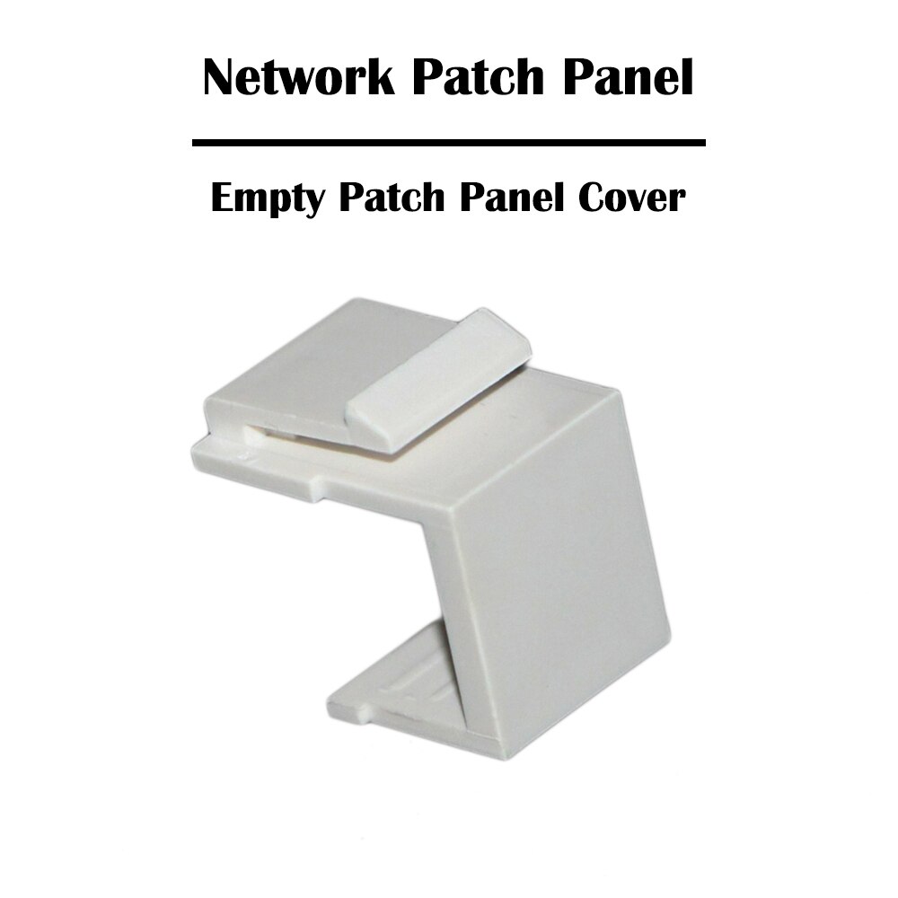 100/200/300 Stuks/Veel Lege Patch Panel Cover Voor 8 Poorten, 12 Poorten, 24 Poorten 48 Poorten Leeg Patchpaneel Netwerken Ethernet