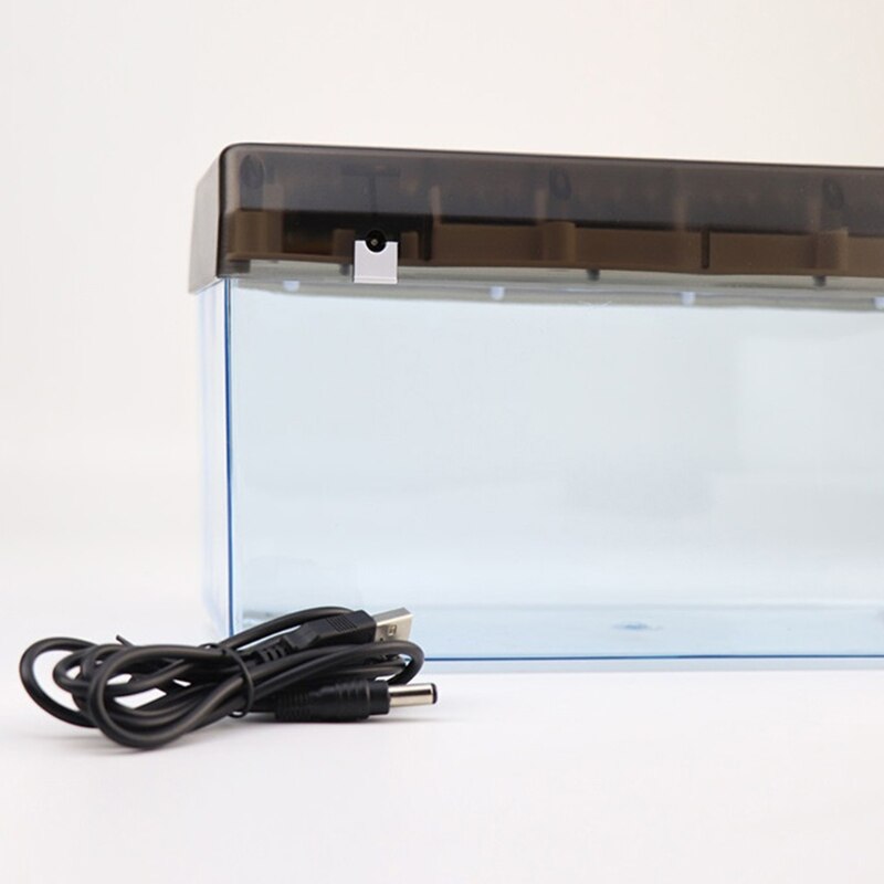 Mini Electric Paper Shredder Portable Invoice Document Letter Shredder USB Battery Powered A4 Paper Smach 10x6x5in