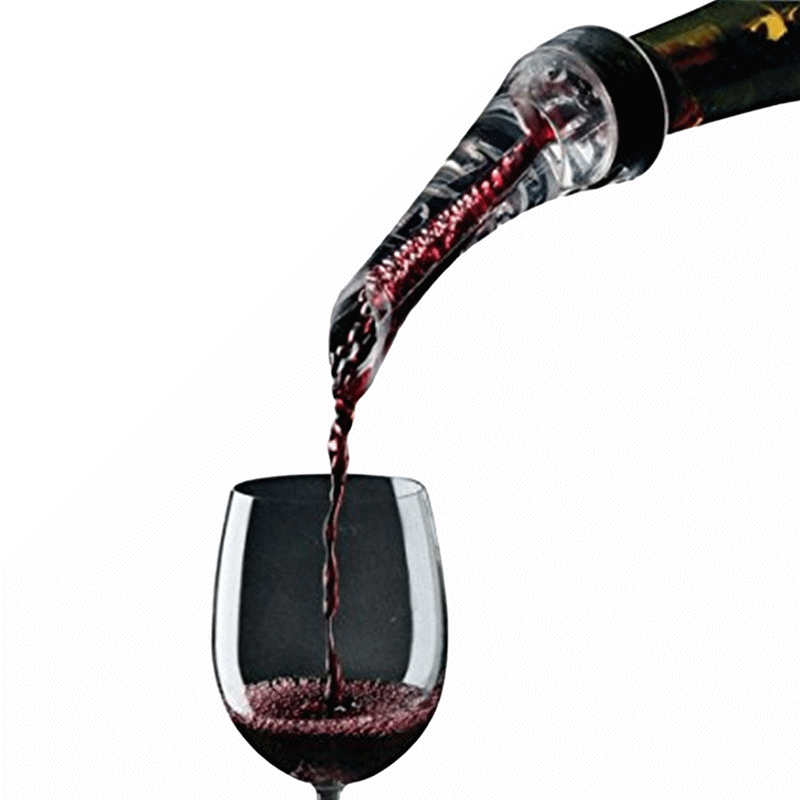 1pce Transparant Acryl Bar Gereedschap Rode Wijn Pourers Uitloop Flessenstop Karaffen Schenker Beluchten Wijn Accessoires
