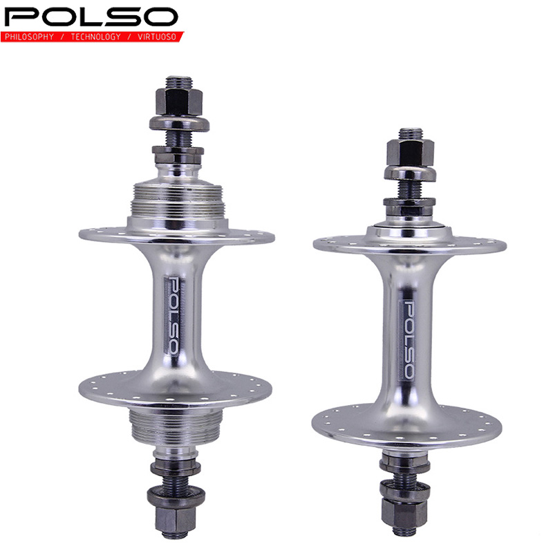 POLSO 20H 24H 32H 36H moyeu de vélo à pignon fixe moyeux de piste de cyclisme pièces de vélo Fixie: Bleu marine